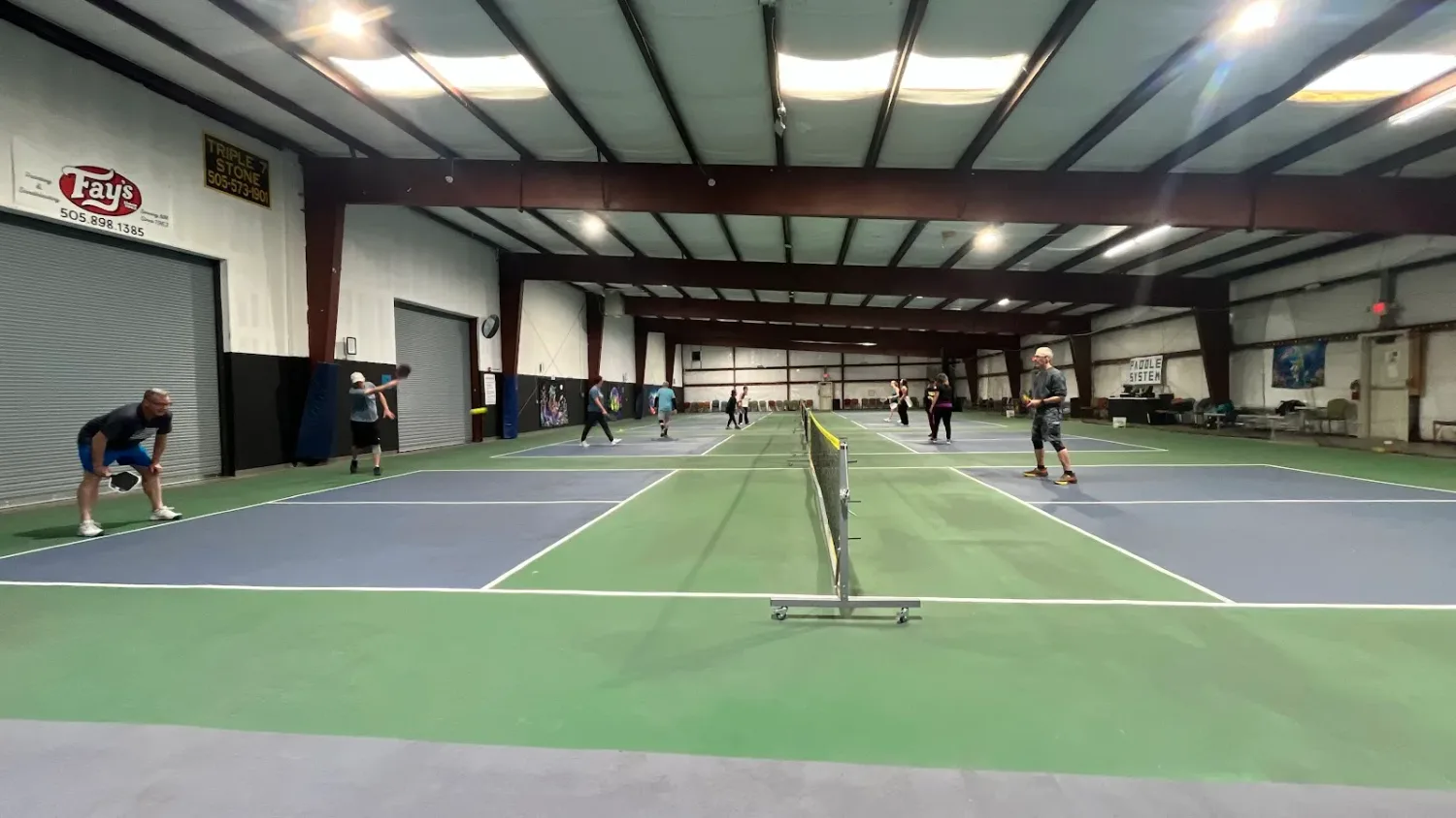 Pickleball courts at Premier Sports Multiplex