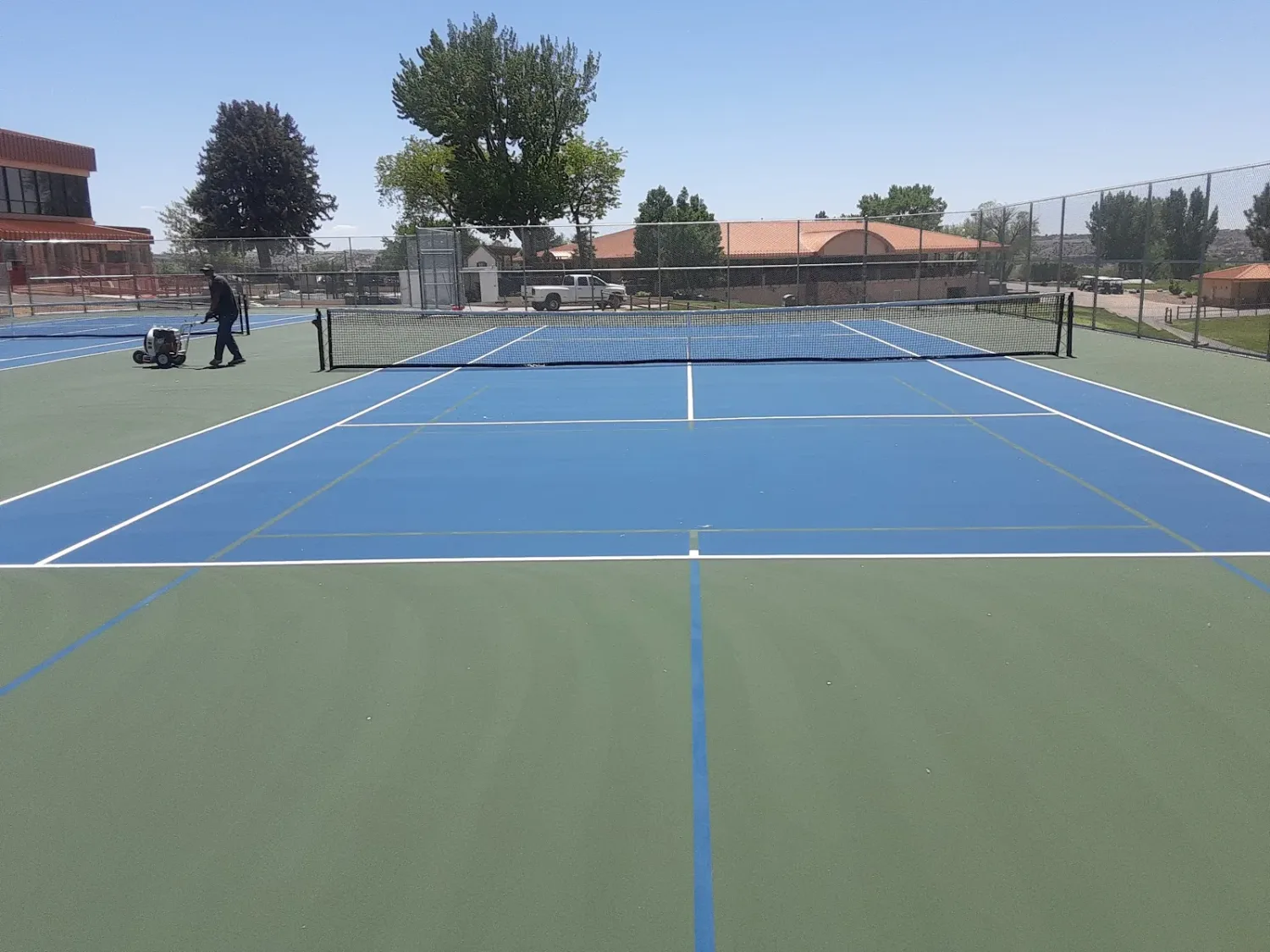 Pickleball courts at San Juan Country Club