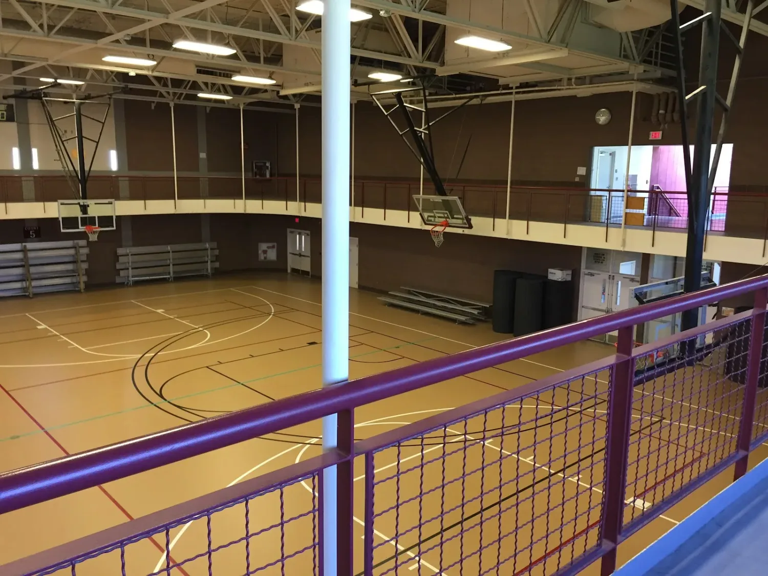 Pickleball courts at NMSU Activity Center
