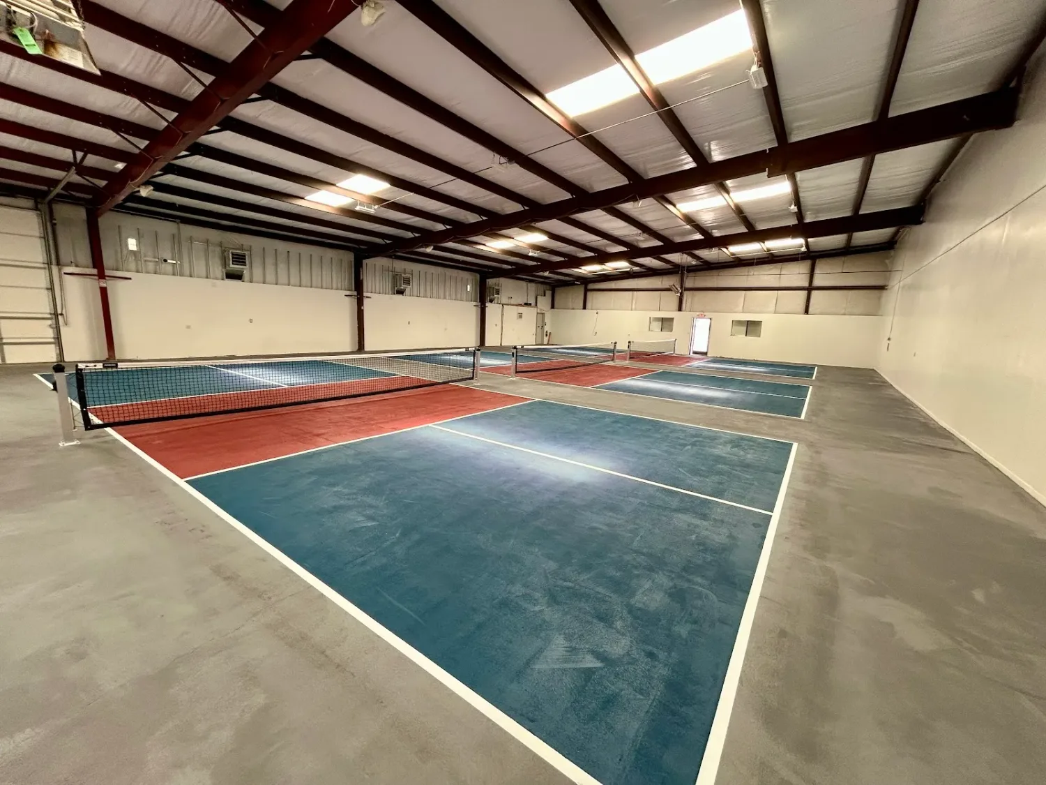 Pickleball courts at Pickle Planet
