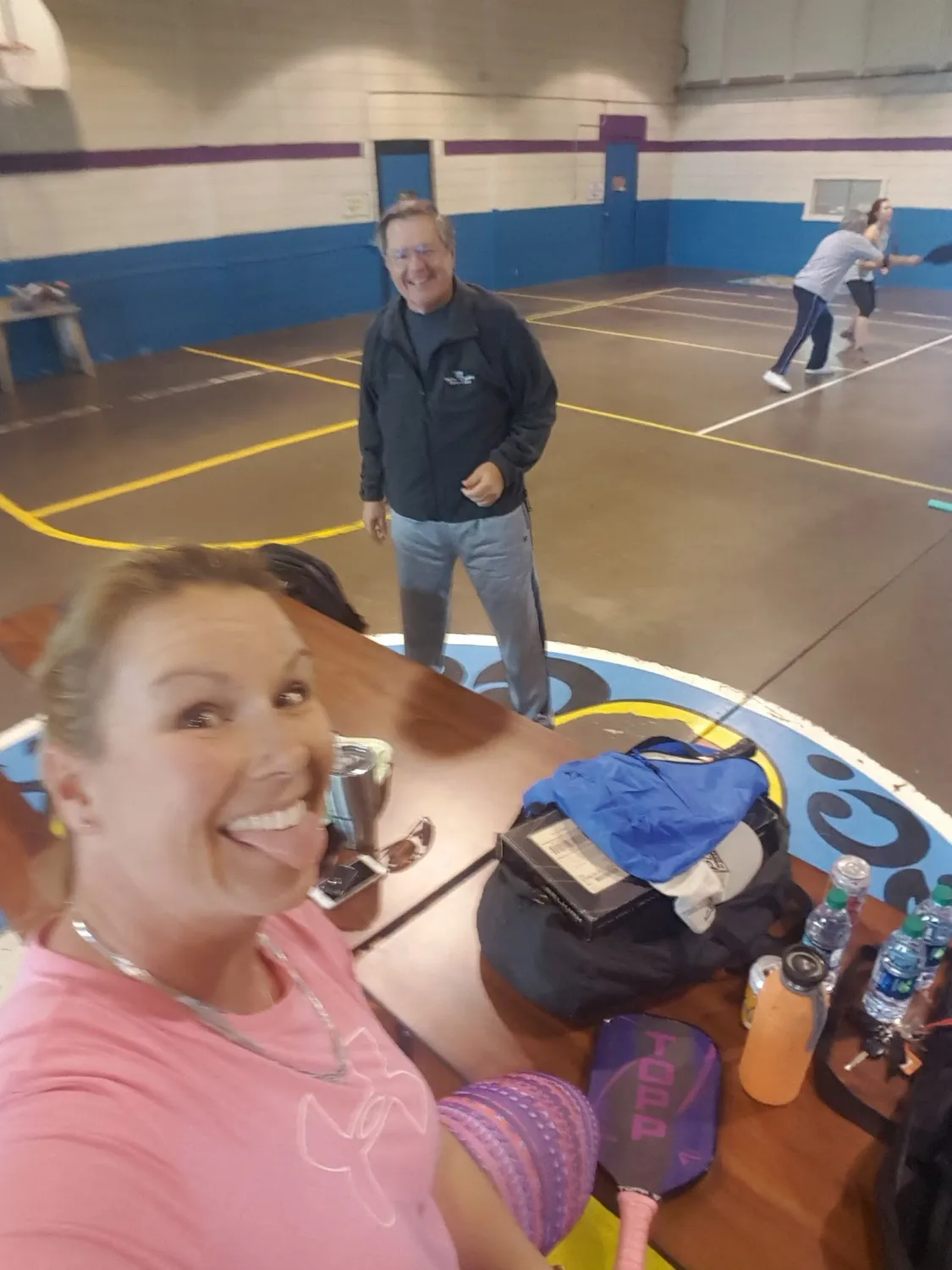 Pickleball courts at Silver City Recreation Center